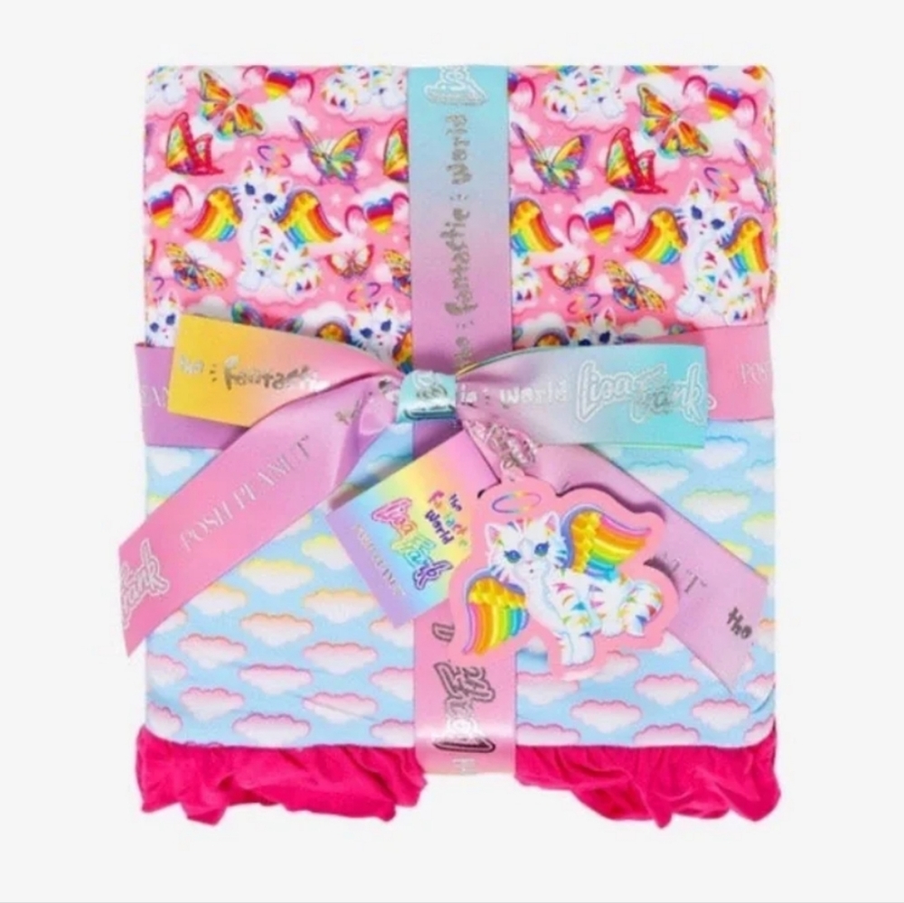 Posh Peanut Lisa Frank Angel Kitty Luxe Patoo